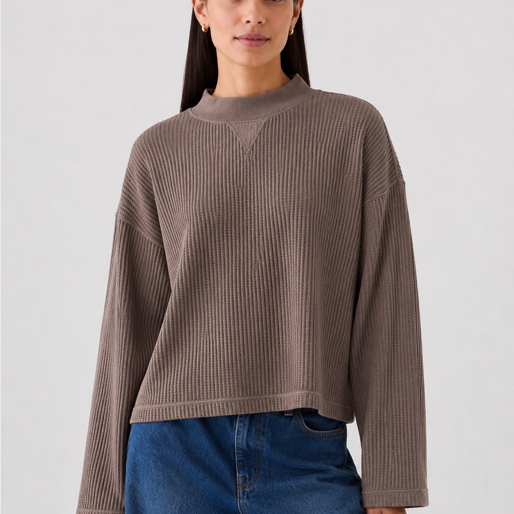 GAP waffle knit top